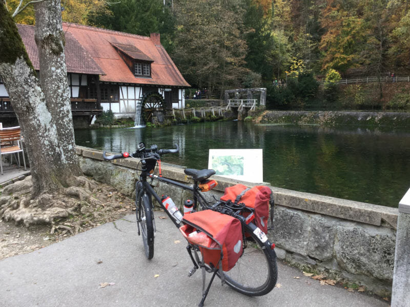 Blautopf - Blaustein - Alb-Neckar-Radweg