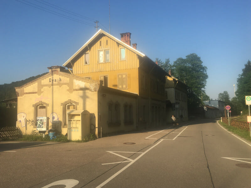 Bahnhof Eyach - Neckartal - Radtour