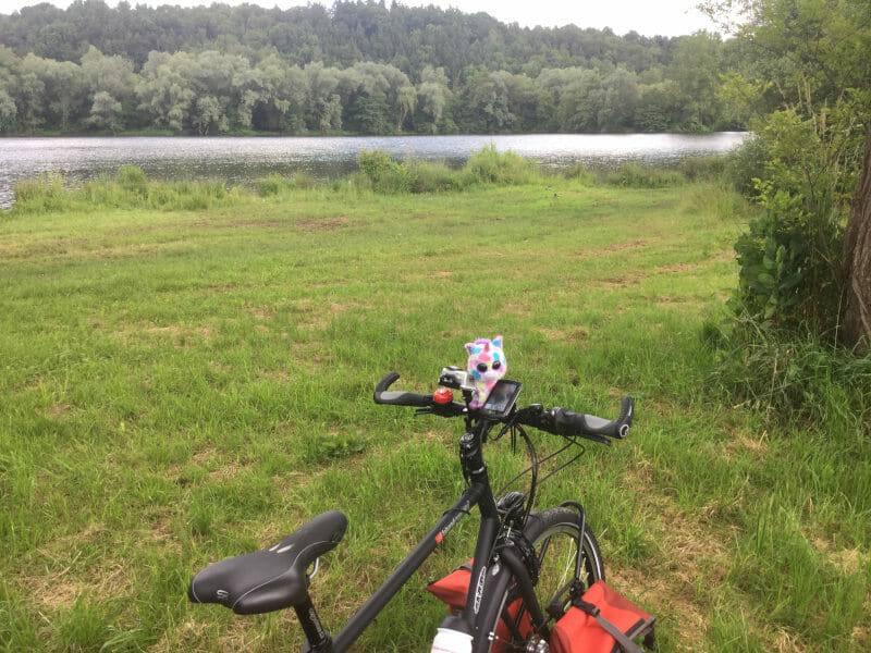 Baggersee Kirchentellinsfurt - Neckarradweg