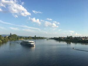 Ladenburg - Neckar - Neckarradweg