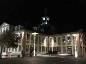 Rathaus - Göppingen Nacht - Alb-Neckar-Radweg