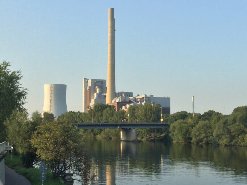 Neckarsulm - Steinkohlekraftwerk am Neckar - Radtour