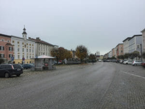 Innenstadt von Tittmoning - Bajuwarenradweg