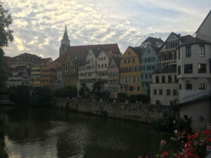 Altstadt Tübingen Neckarfront - Neckarradweg