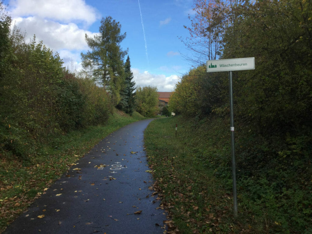 Wäschenbeuren - Hohenstaufenbahn - Alb-Neckar-Radweg