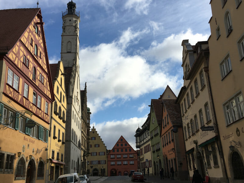 Rothenburg ob der Tauber - Hohenlohe-Ostalb-Radweg - Altmühltalradweg