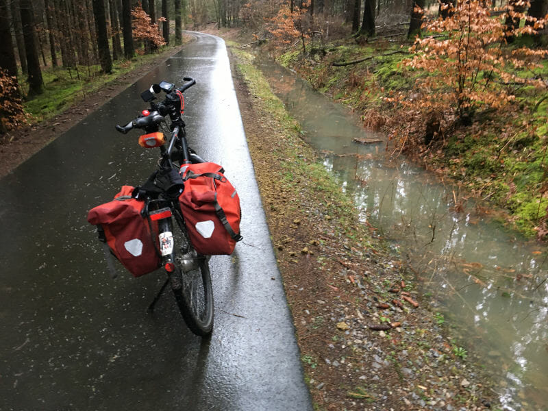 Langenelz - Bahntrassenradweg - Odenwald-Madonnen-Radweg - Bahnrassenradeln
