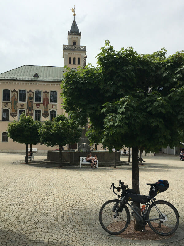 Bad Reichenhall Rathaus - Bodensee-Königssee-Radweg