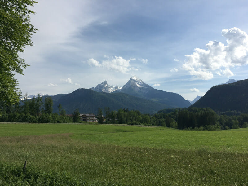 Watzmann - Berchtesgadener Land - Bodensee-Königssee-Radweg