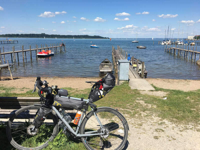 Bernau am Chiemsee mit Gravelbike