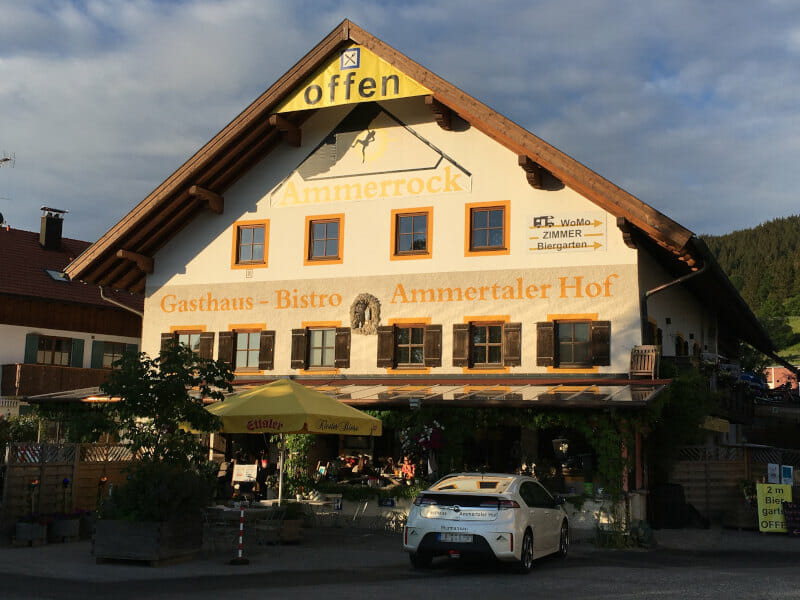 Ammerrock - Ammertaler Hof - Saulgrub - Bodensee-Königssee-Radweg
