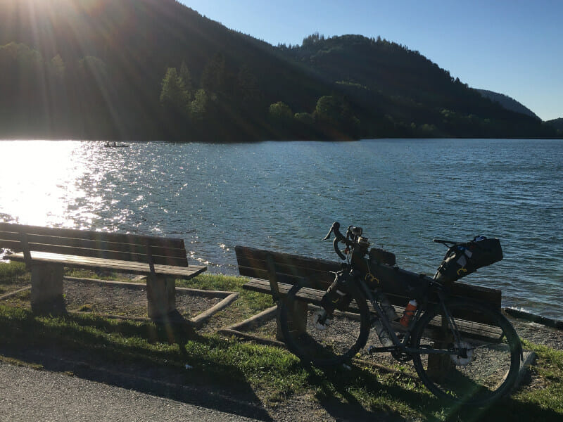 Schliersee - Fischhausen mit meinem Gravelbike