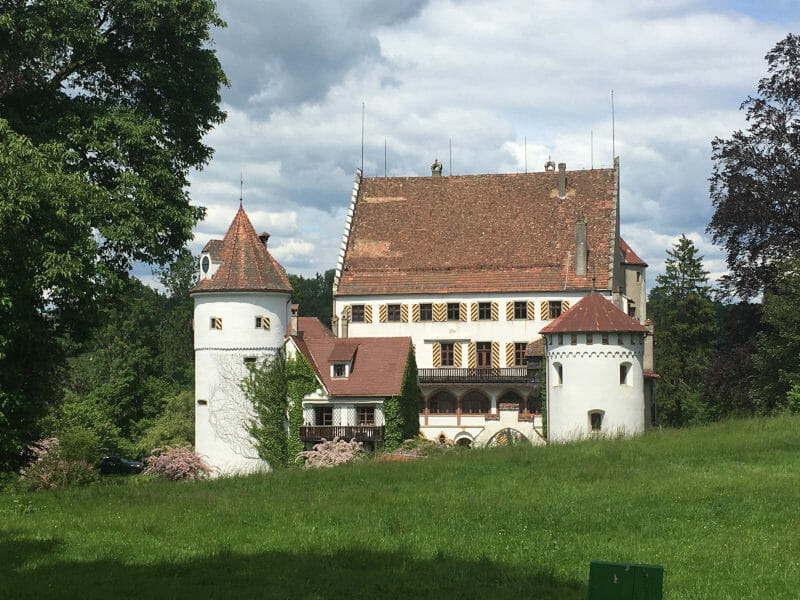 Schloss Syrgenstein bei Eglofs und Heimenkirch - Gemarkung Bayern