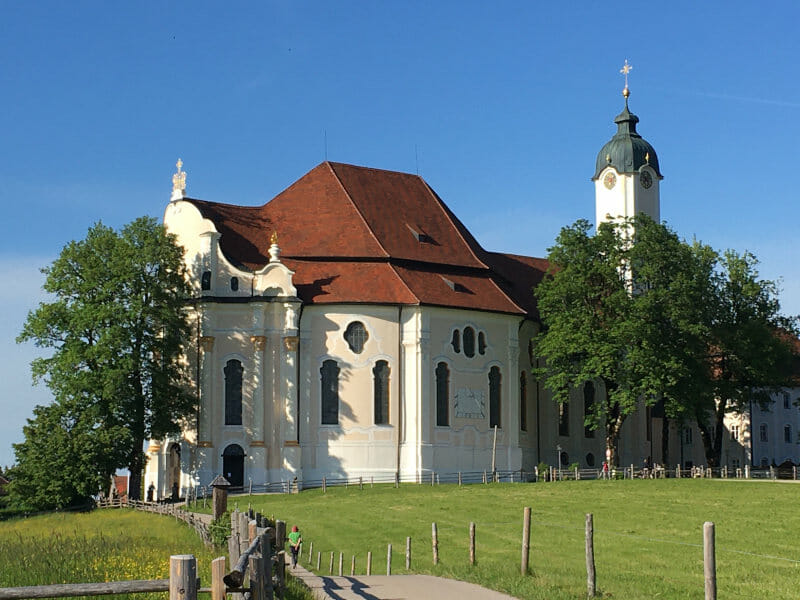 Steingaden Wieskirche - Bodensee-Königssee-Radweg