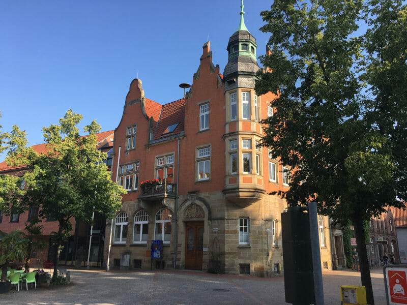 Hessisch Oldendorf - Innenstadt - Weserradweg