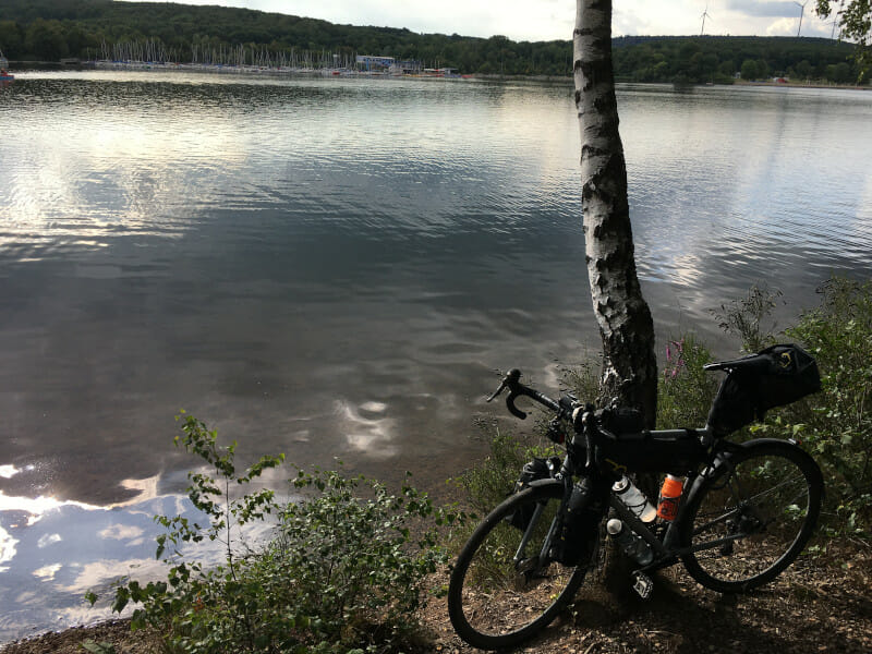 Naheradweg am Bostalsee Nohfelden - mit Gravelbike