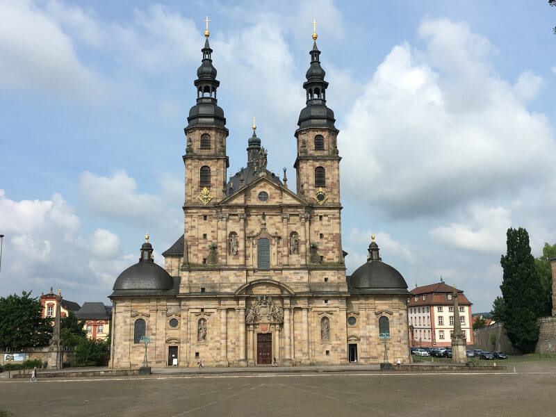 Dom zu Fulda am Fuldaradweg