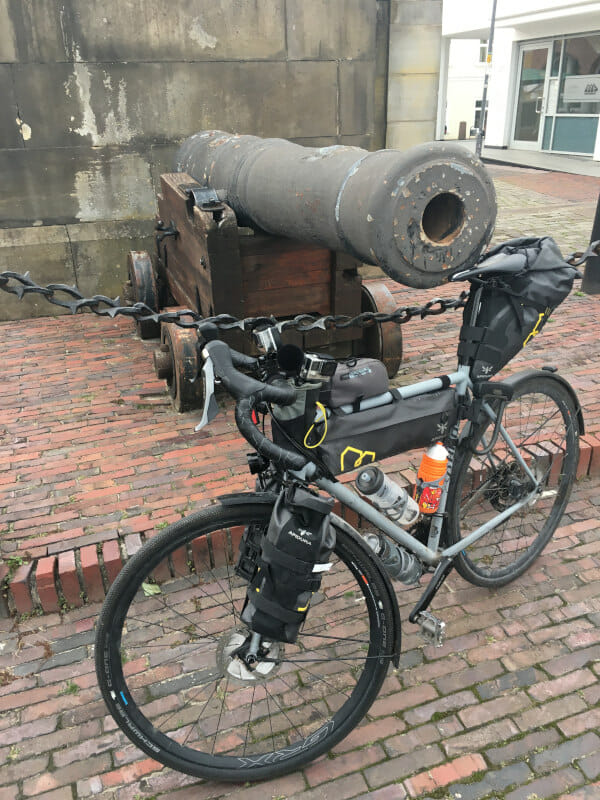 Elsfleth - Weserradweg - Mit Kanone und Gravelbike