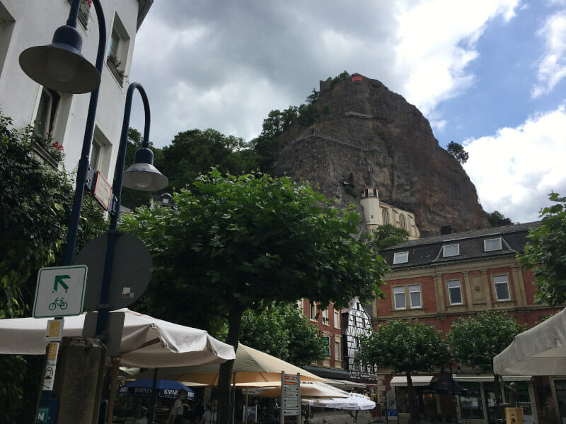 Idar Oberstein - Burg - Naheradweg
