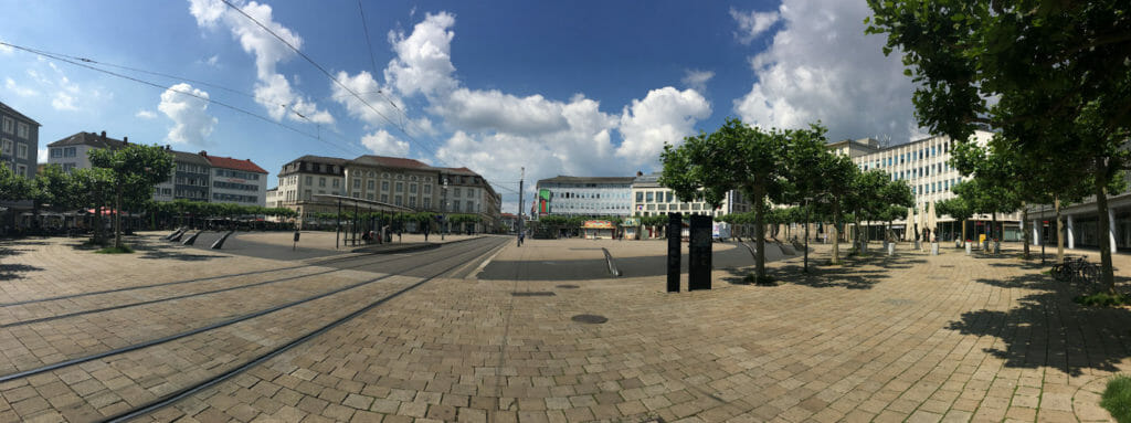Kassel - Marktplatz - Fuldaradweg