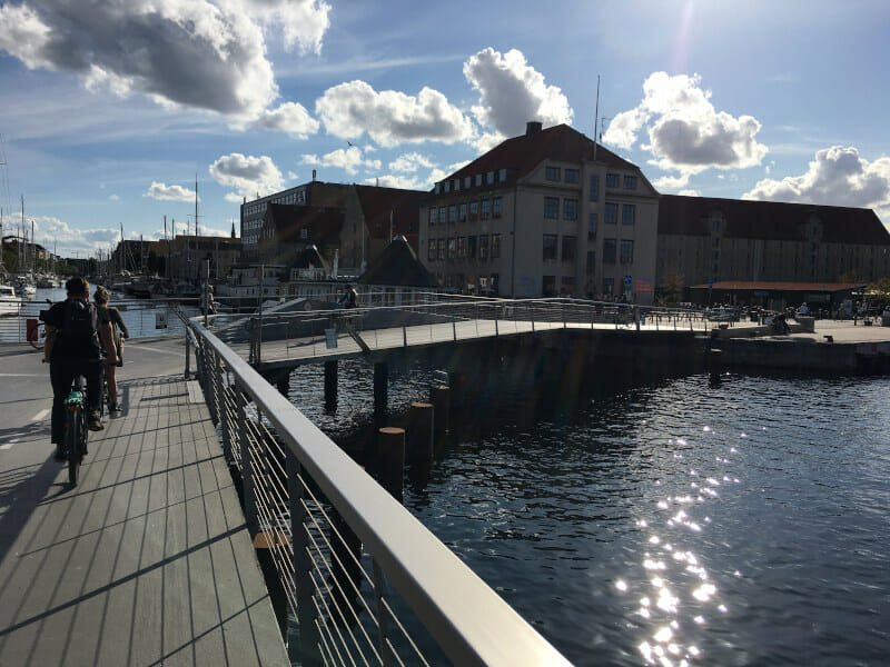 Fahrradfahren in Kopenhagen - Berlin-Kopenhagen-Radweg