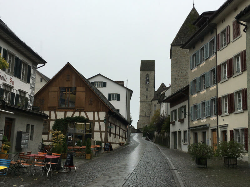 Rapperswil - Umrundung Zürichsee - Altstadt und Kirche
