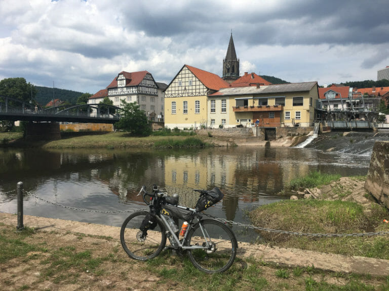 Fuldaradweg von Fulda nach Kassel Durch ganz Hessen