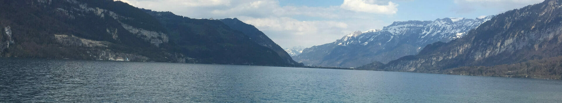 Thuner See am Aareradweg - Schweiz