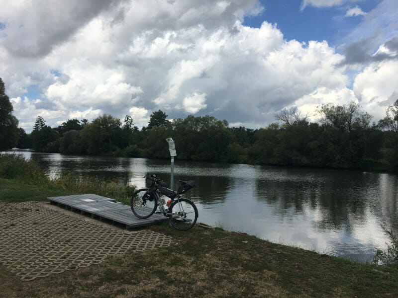 Bischberg bei Bamberg mit dem Gravelbike - Mainradweg