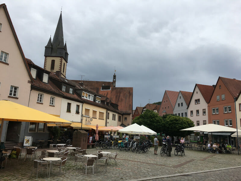 Fairtradestadt Gemünden am Main-Radweg.