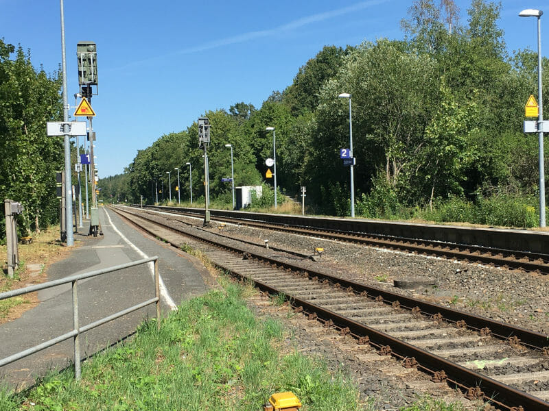 Haltepunkt Creußen - Am Main-Radweg