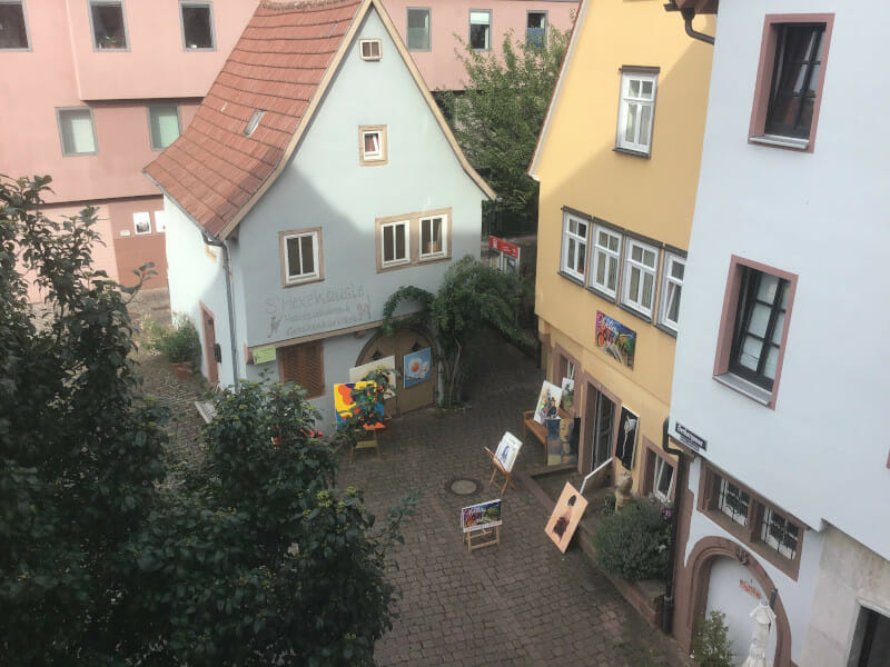 Hexahäusle in Wertheim - Kunst - Mainradweg