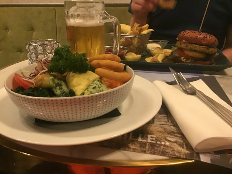 Vegetarisches Essen in Brig