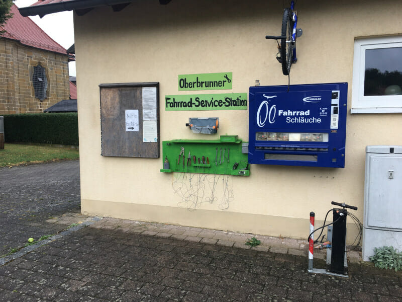Oberbrunner - Fahrradservice-Station - Mainradweg