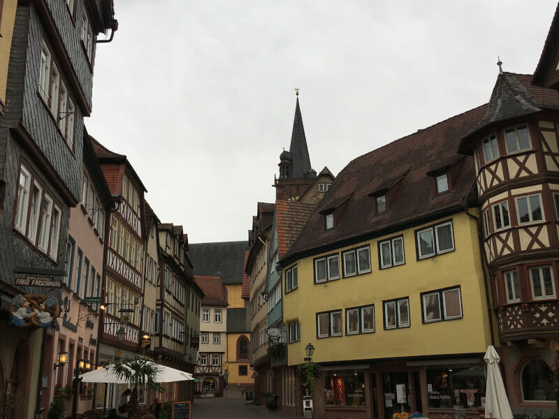 Wertheim liegt am Mainradweg und am Taubertalradweg.