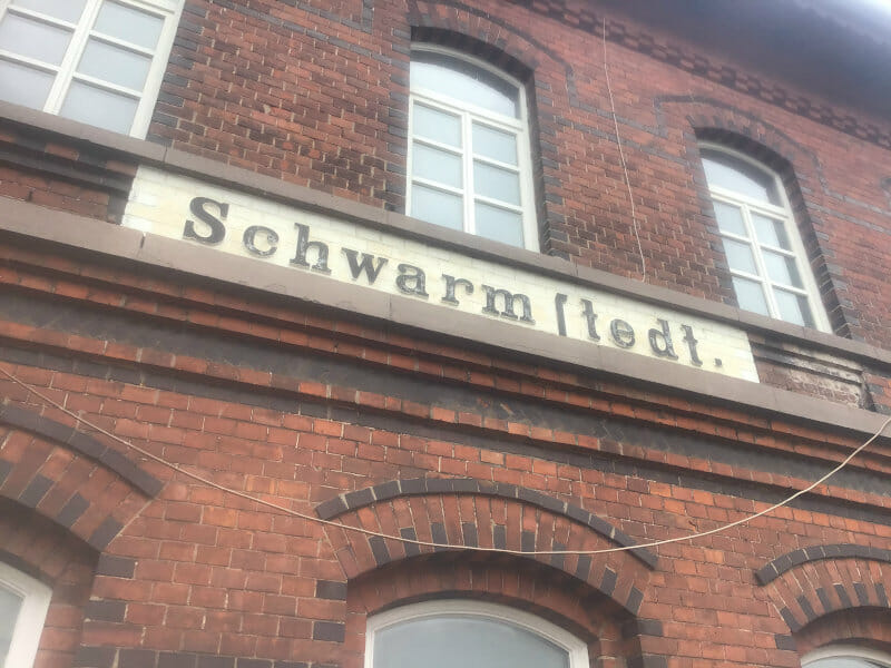 Schwarmstedt - Bahnhof - Allerradweg.