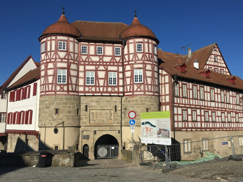 Gaildorf Marktplatz - Idyllische Straße