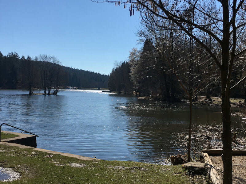 Ebnisee - Radweg "Idyllische Straße"