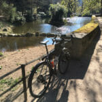 Gernsbach im Murgtal am Schwarzwald-Radweg mit Gravelbike