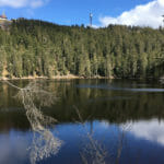 Mummelsee im Nordschwarzwald am Schwarzwald-Radweg