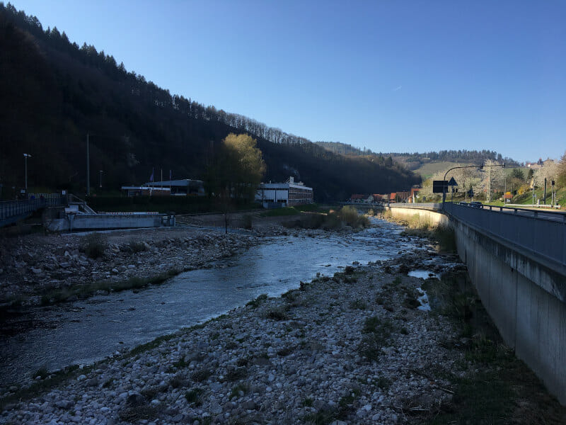 Murgtal zwischen Hilpertsau und Weisenbach