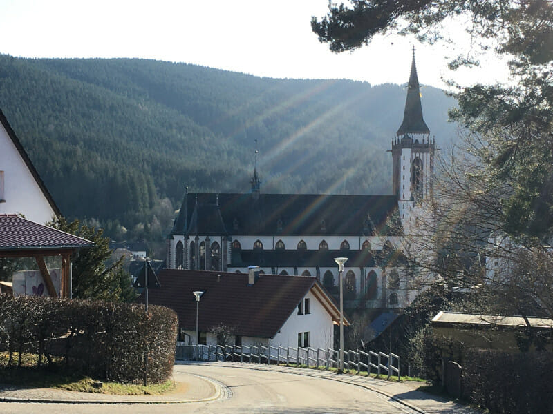 Titisee-Neustadt - Ende Schwarzwald-Radweg-Etappe