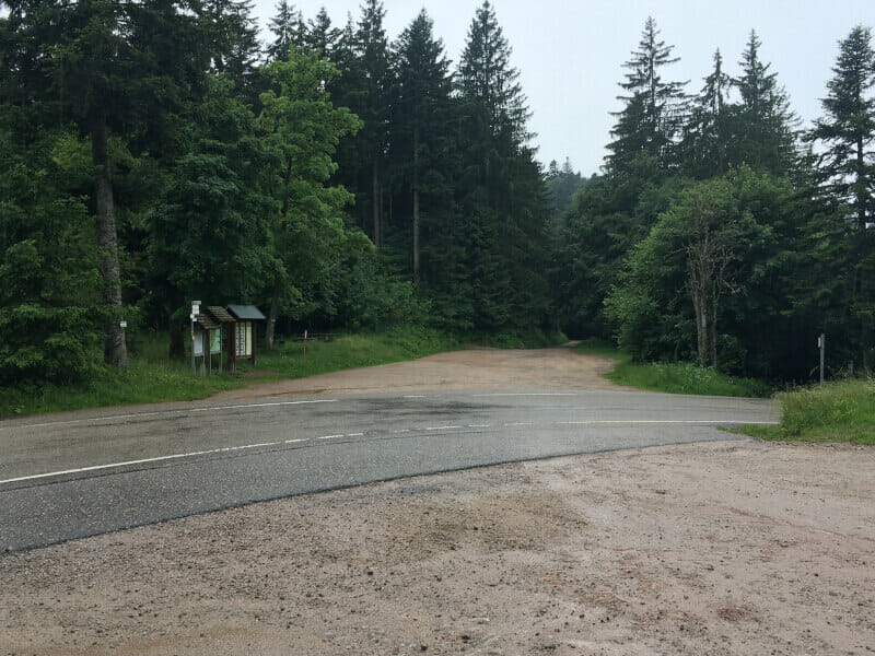 Parkplatz-Lipple - Schwarzwald-Radweg