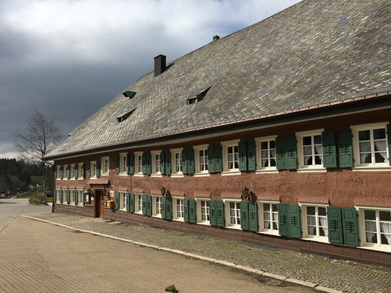 Saig, Teil von Lenzkirch, sehr großes Landhaus - Schwarzwaldradweg Erfahrungen.