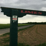 Limesradweg - Limesschild.
