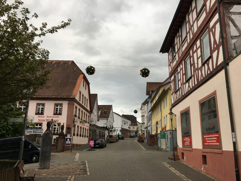 Walldürn - Innenstadt - Deutscher Limesradweg