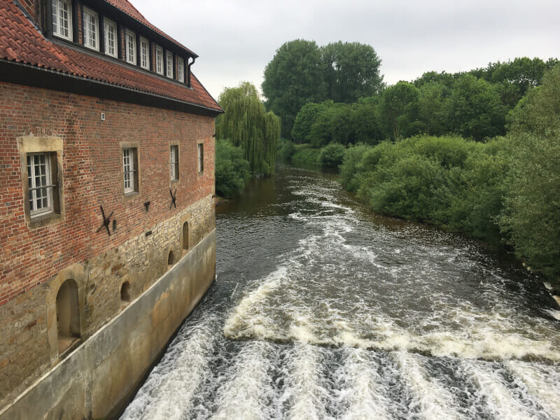 Bernsmeyer Haus in Telgte am Emsradweg