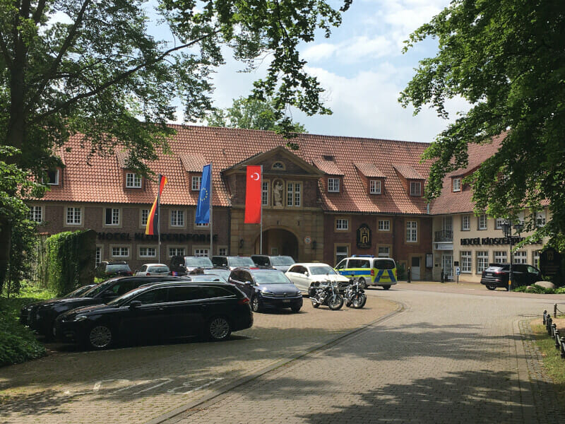 Kloster Marienfeld - Emsradweg.