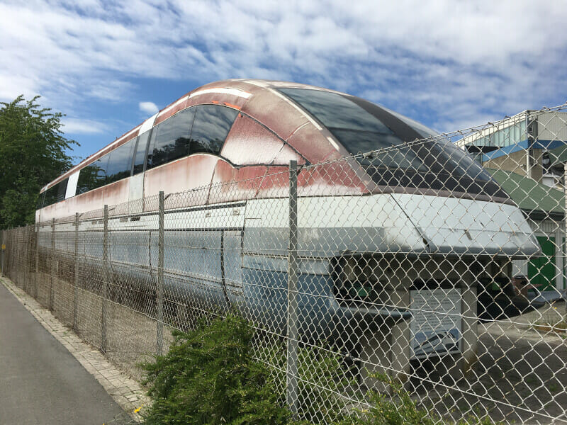 Transrapid bei Lathen am Emsradweg