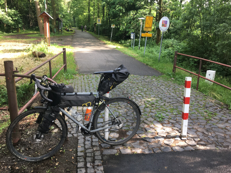 Grenze von Sachsen zu Tschechien - Zittau und  Hrádek nad Nisou.